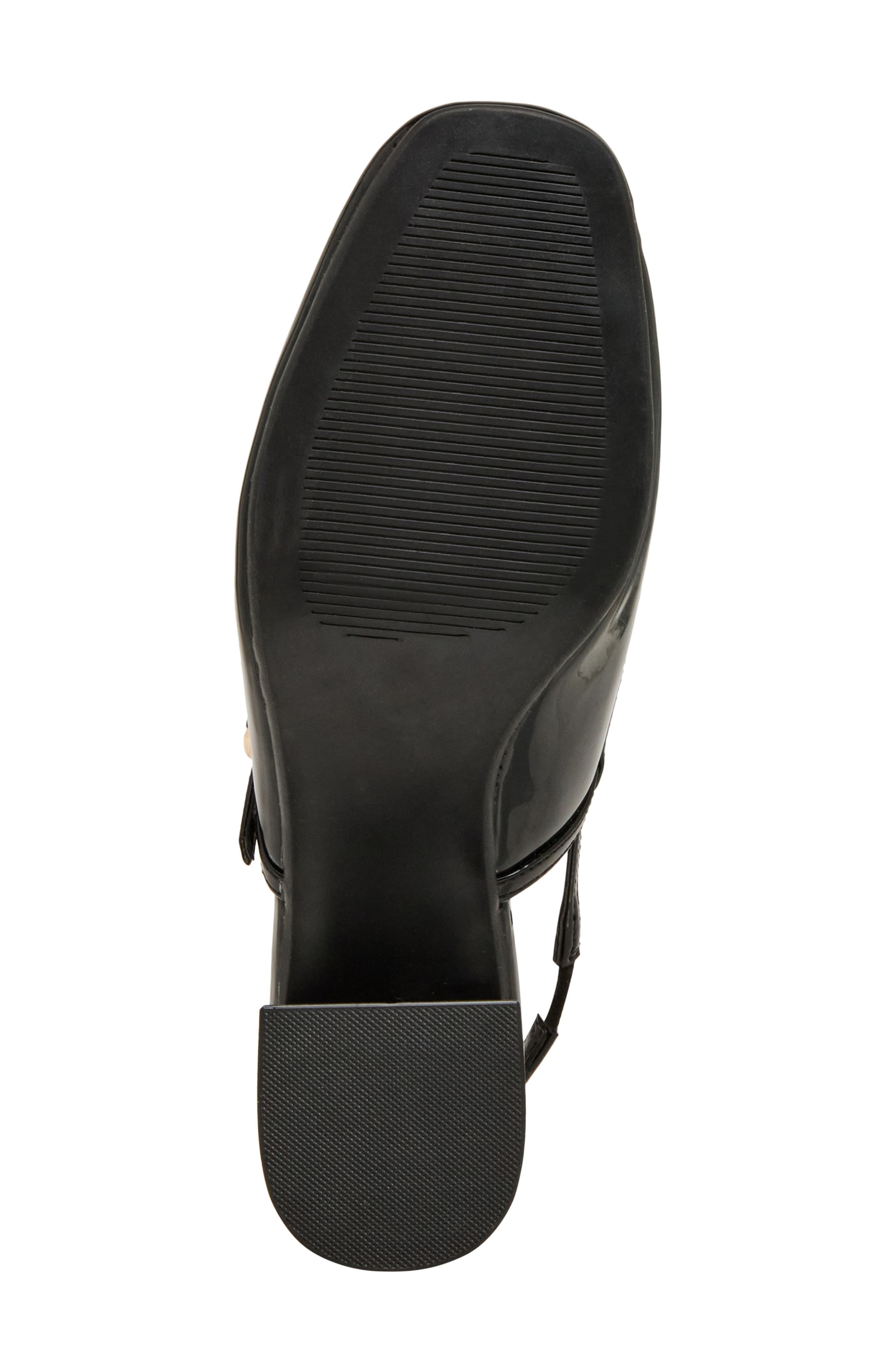 Eastt Faux Leather Slingback Pump, Alternate, color, BLACK PATENT