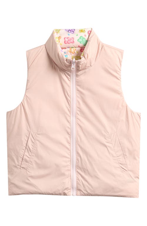 Calonie Casey Reversible Down Puffer Vest In Black