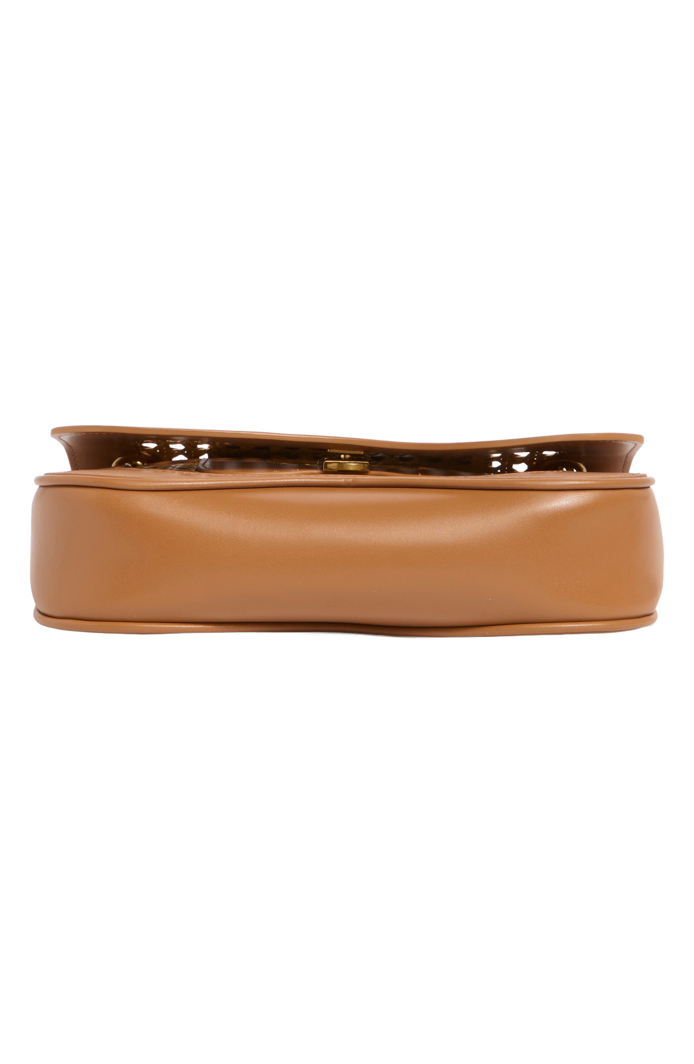 Tina Woven Chain Crossbody Bag, Alternate, color, BROWN