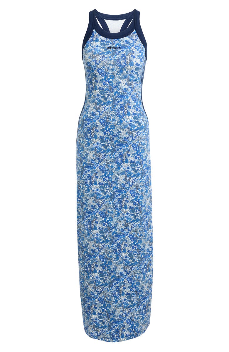 adidas Originals x Liberty London Racerback Maxi Dress, Alternate, color, 