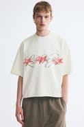 H&M Oversized Printed Cotton T-Shirt