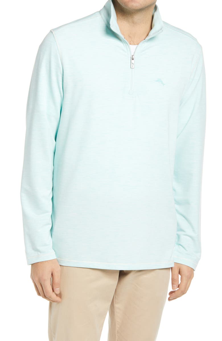 Tommy Bahama Coasta Vera Half Zip Pullover, Main, color, 