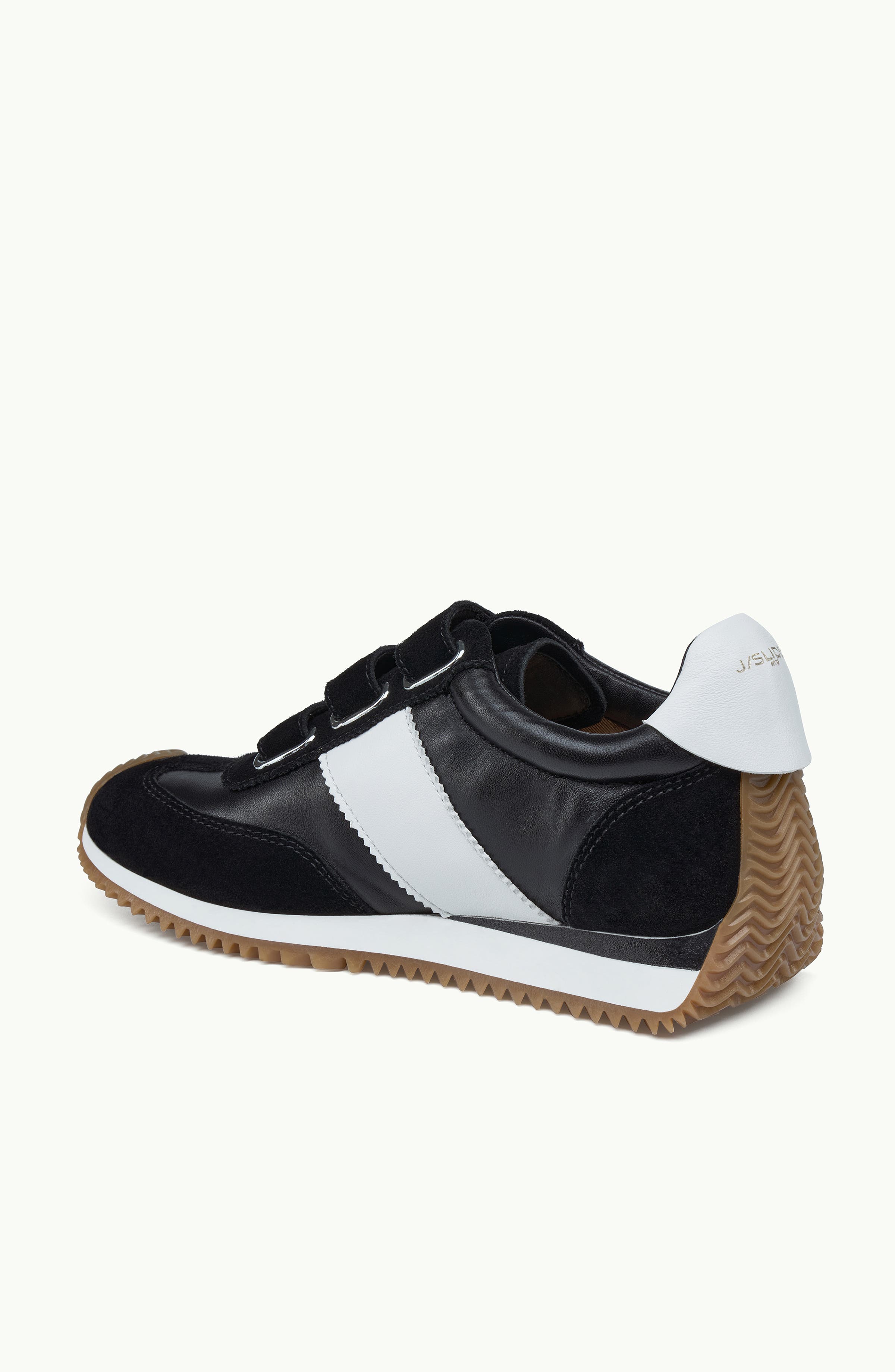 JSlides Footwear LYLA SNEAKER, Alternate, color, Black/Off White