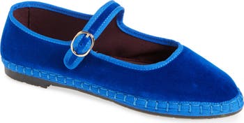 6(ROKU)＜Flabelus＞MARY JANE/シューズ　ブルー38サイズ Flabelus Oe Mary Jane Flat (Women) | Nordstrom