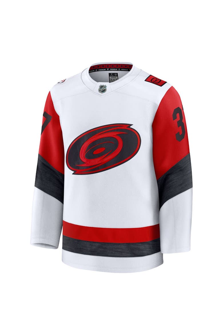 Men's Fanatics Andrei Svechnikov White Carolina Hurricanes Away Premium Jersey, Alternate, color, White