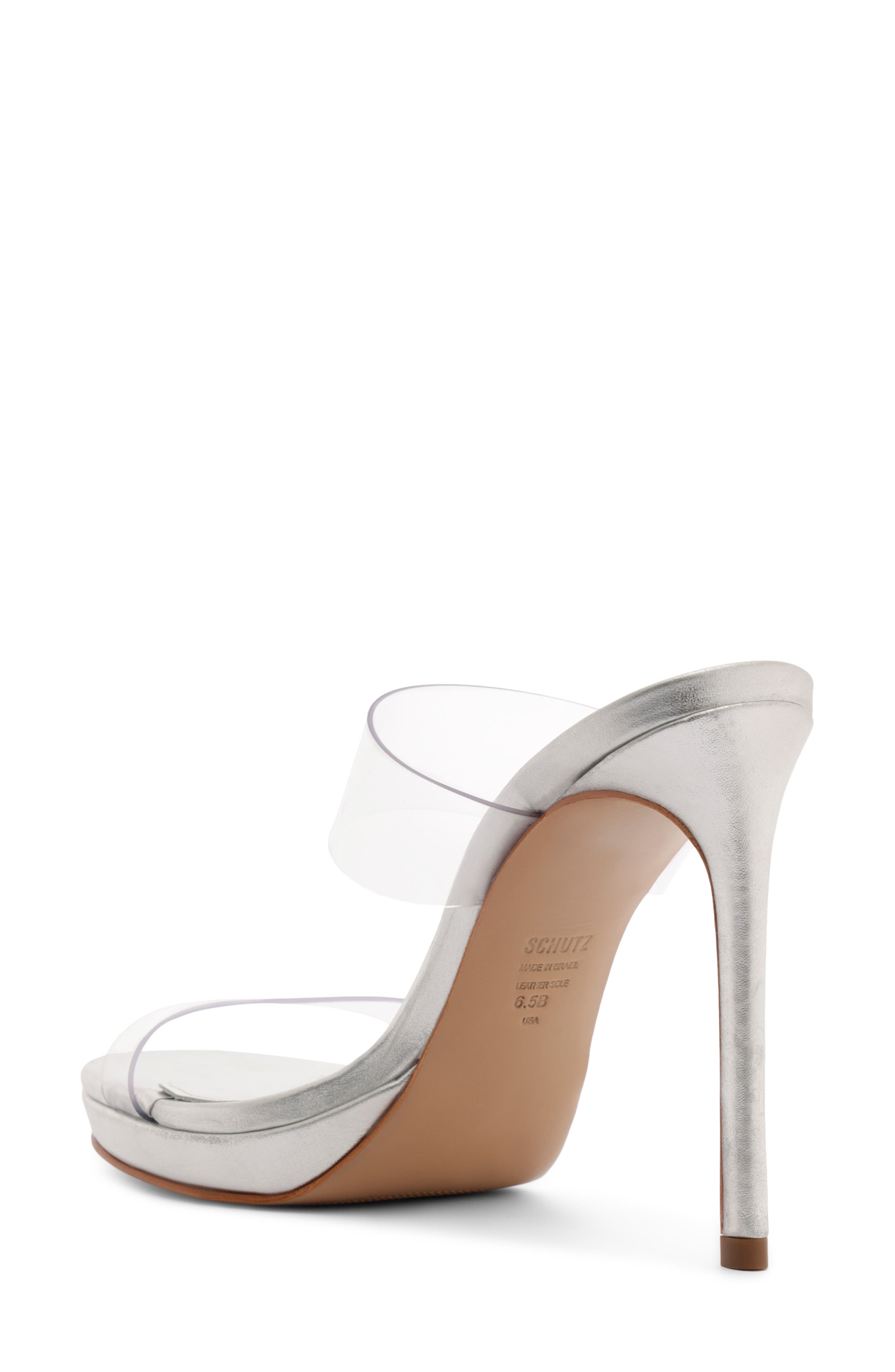 Ariella Platform Sandal, Alternate, color, SILVER