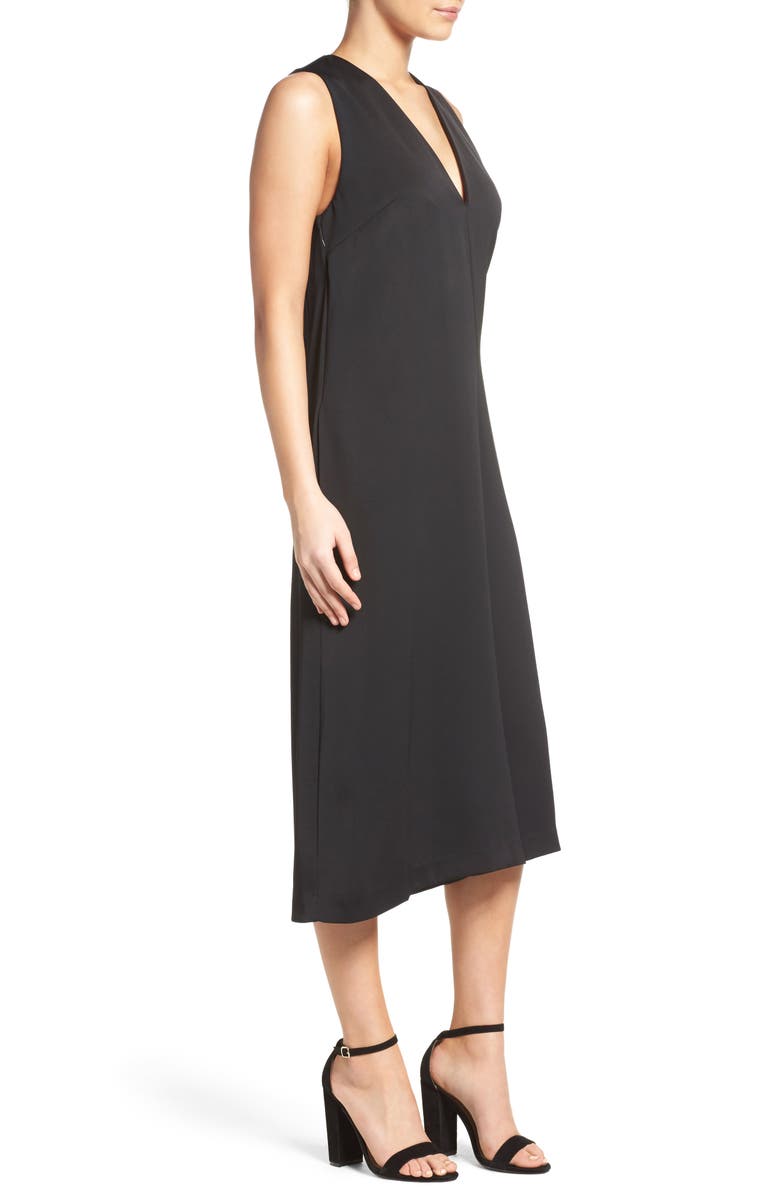 French Connection Essien Crepe Culotte Jumpsuit, Alternate, color, 