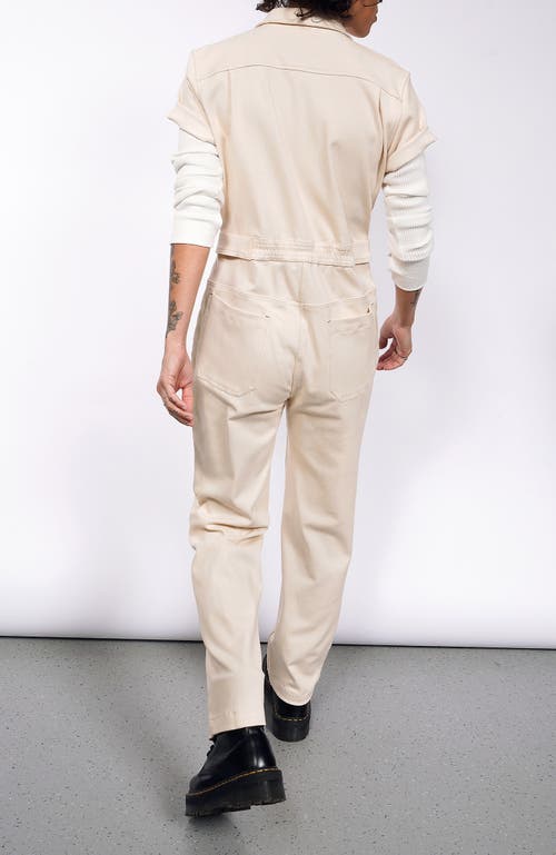 WILDFANG WILDFANG ESSENTIAL DENIM HIGH WAISTED COVERALL