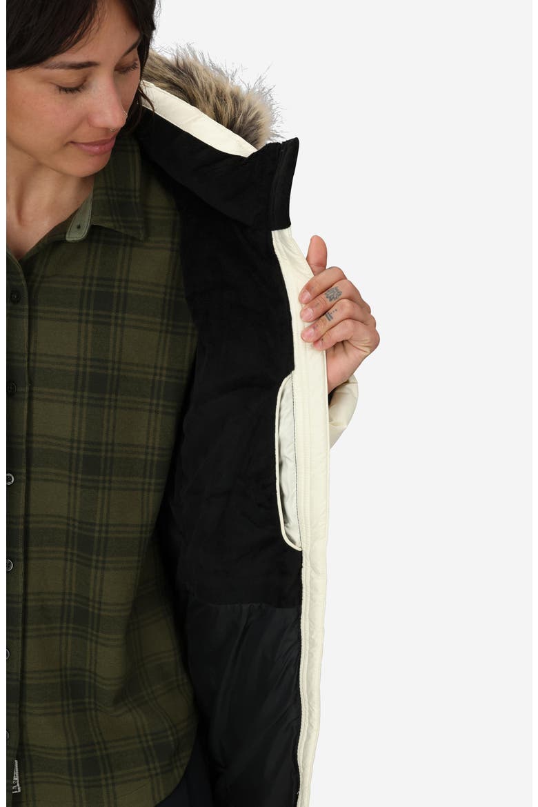 Montreal 700 Fill Power Down Parka, Alternate, color, PAPYRUS