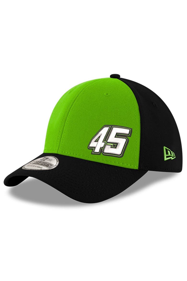Men's New Era Green Kurt Busch Flawless 39THIRTY Flex Hat, Main, color, Green