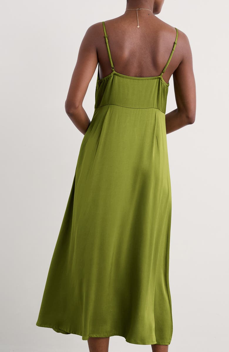 Seasalt Cornwall Housel Bay Satin Midi Slipdress, Alternate, color,