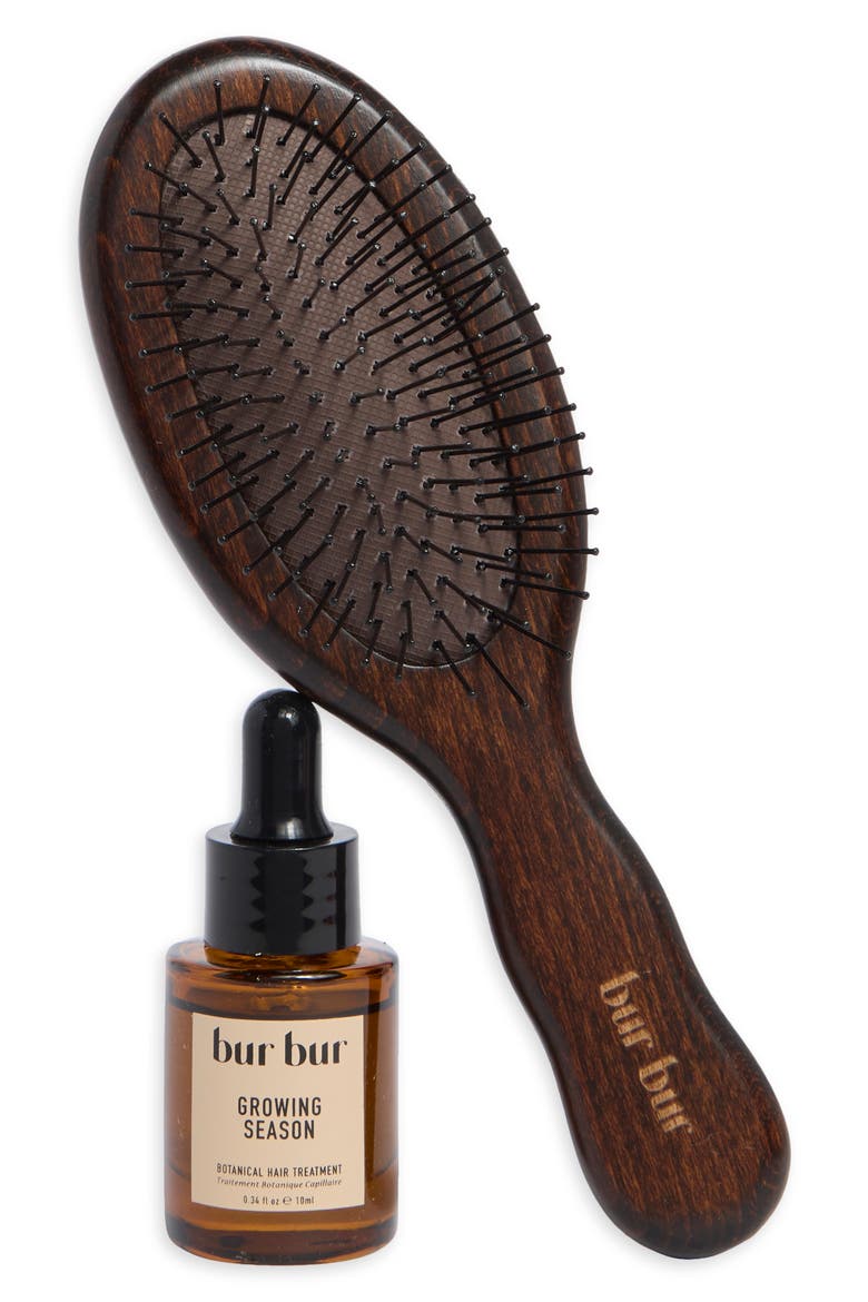 The Mermaid Mini Detangling Duo Set $94 Value, Main, color, BROWN