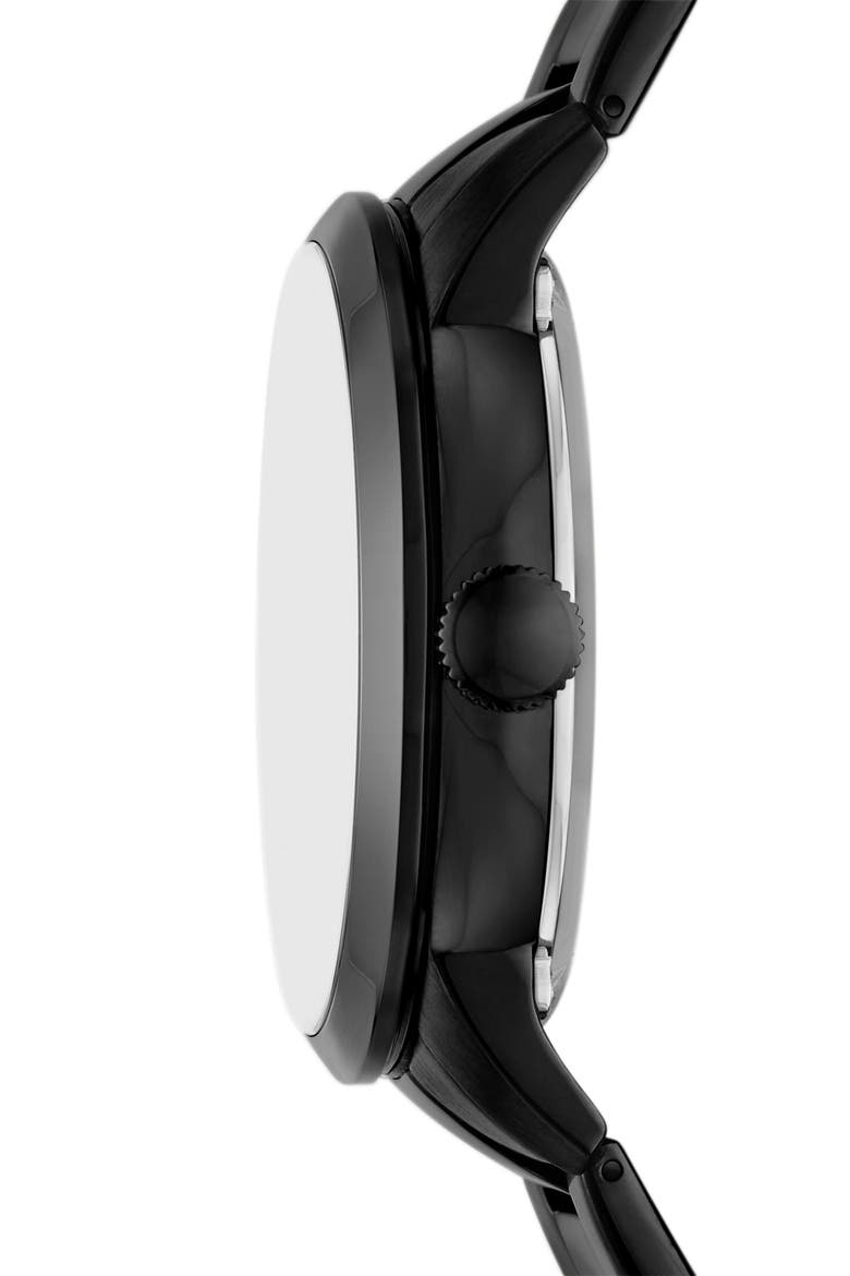 Townsman Automatic Bracelet Watch, 44mm, Alternate, color, BLACK