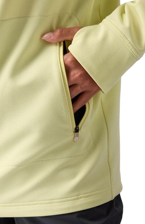 Backcountry Destination Softshell Fleece Hoodie In Green