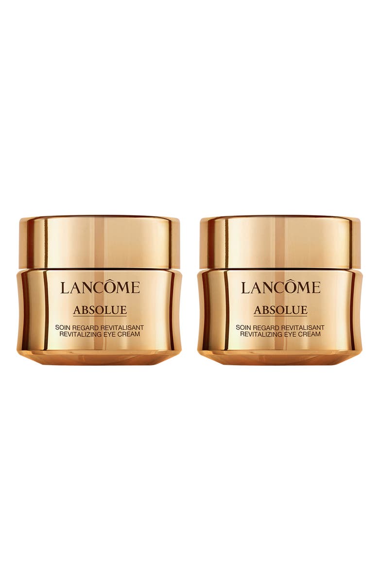Lancôme Absolute Revitalizing Eye Cream Full Size Duo (Nordstrom Exclusive) (Limited Edition) $330 Value, Main, color,