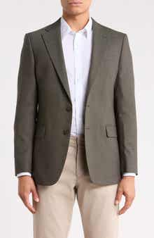 Slim Fit Wool Blend Sport Coat
