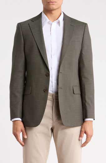 Slim Fit Wool Blend Sport Coat
