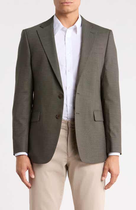 Slim Fit Wool Blend Sport Coat