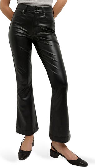 Veronica Beard Carson Ankle Flare Faux Leather Pants Nordstromrack