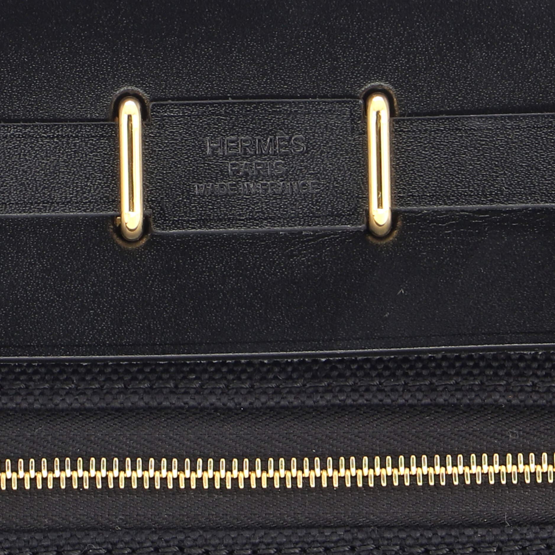 Herbag Zip Toile and Leather 20, Alternate, color, Blue