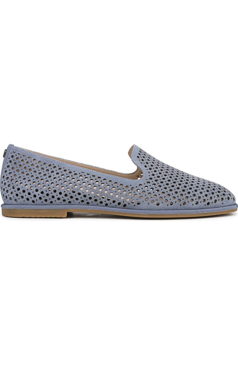 Vionic Willa 2.0 Perforated Flat, Alternate, color, Pacific Blue