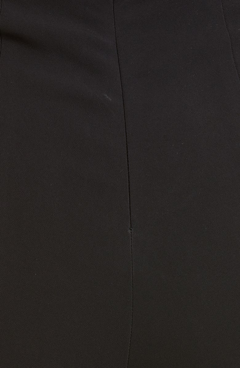 CUSHNIE Tulle Godet Flare Pants, Alternate, color, 