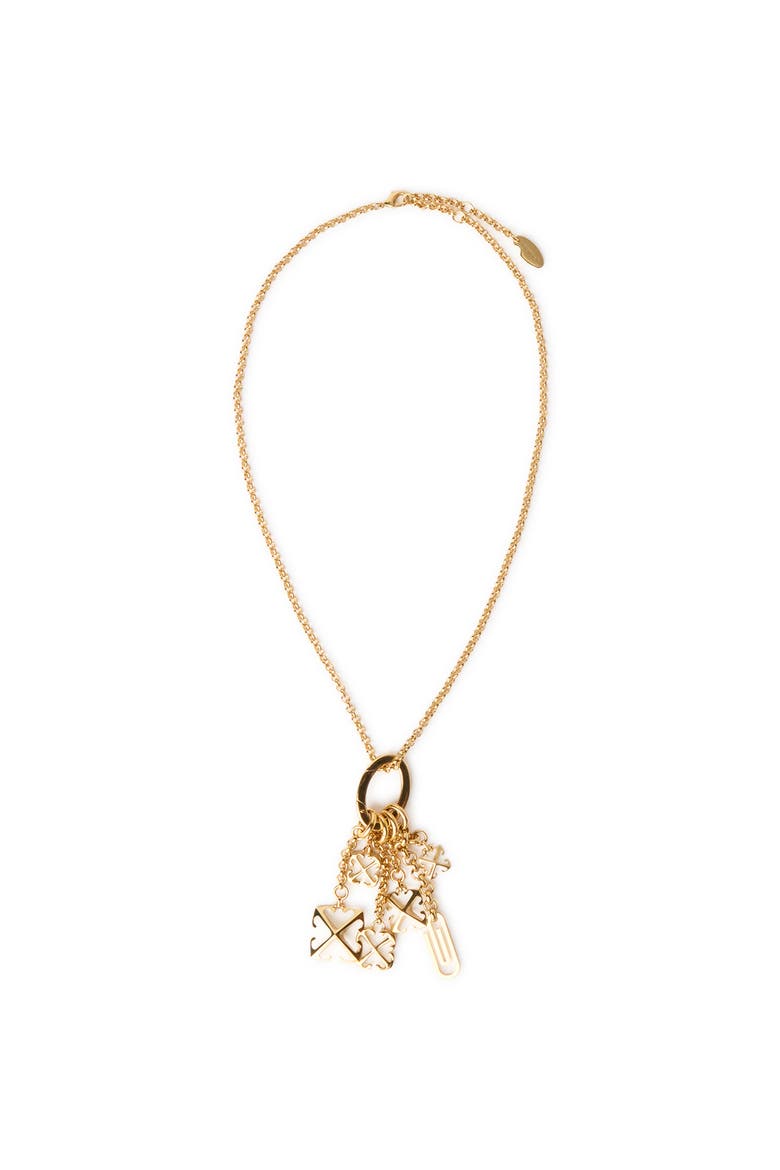Women's Snap-Hook Necklace With Pendants, Main, color, Multicolor