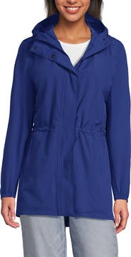 Lands' End Squall Packable Waterproof Raincoat