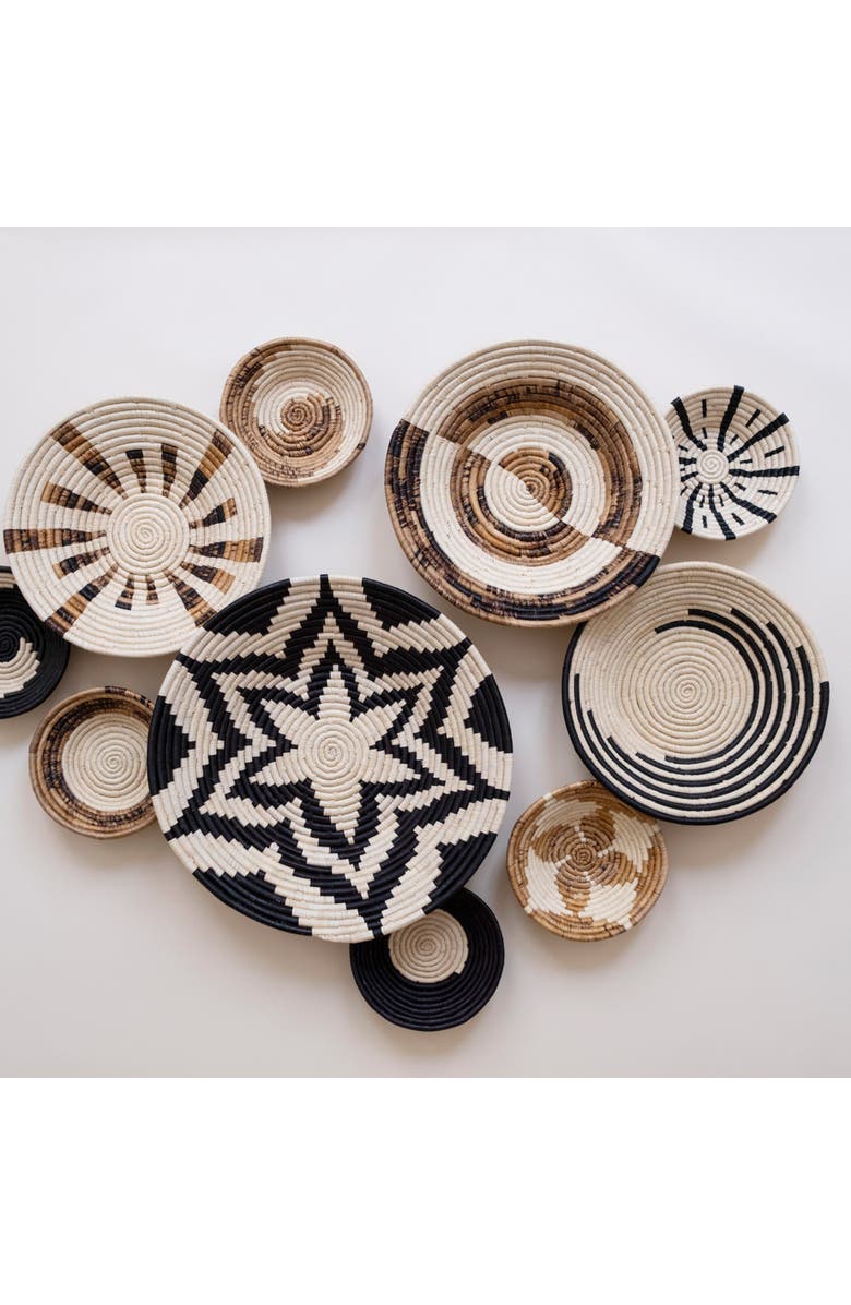 Maadili Collective Small Starburst Basket, Alternate, color, Natural