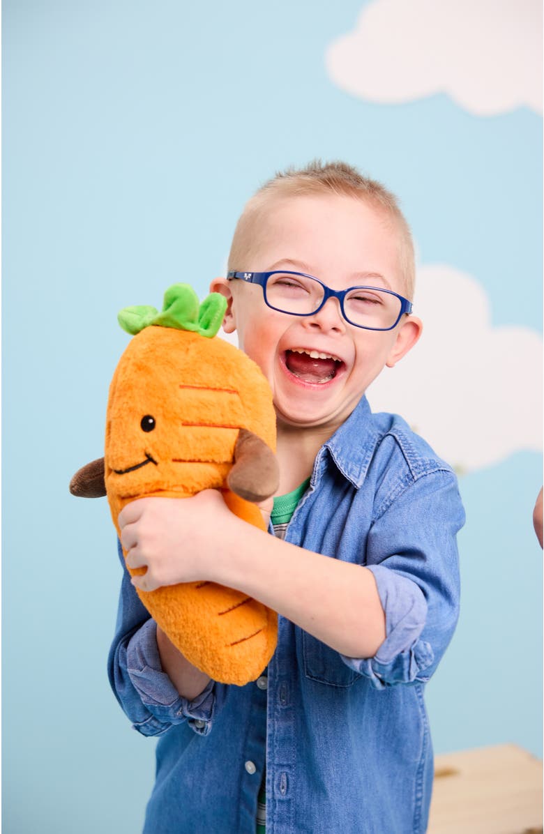 Warmies Carrot Plush Toy, Alternate, color, Orange