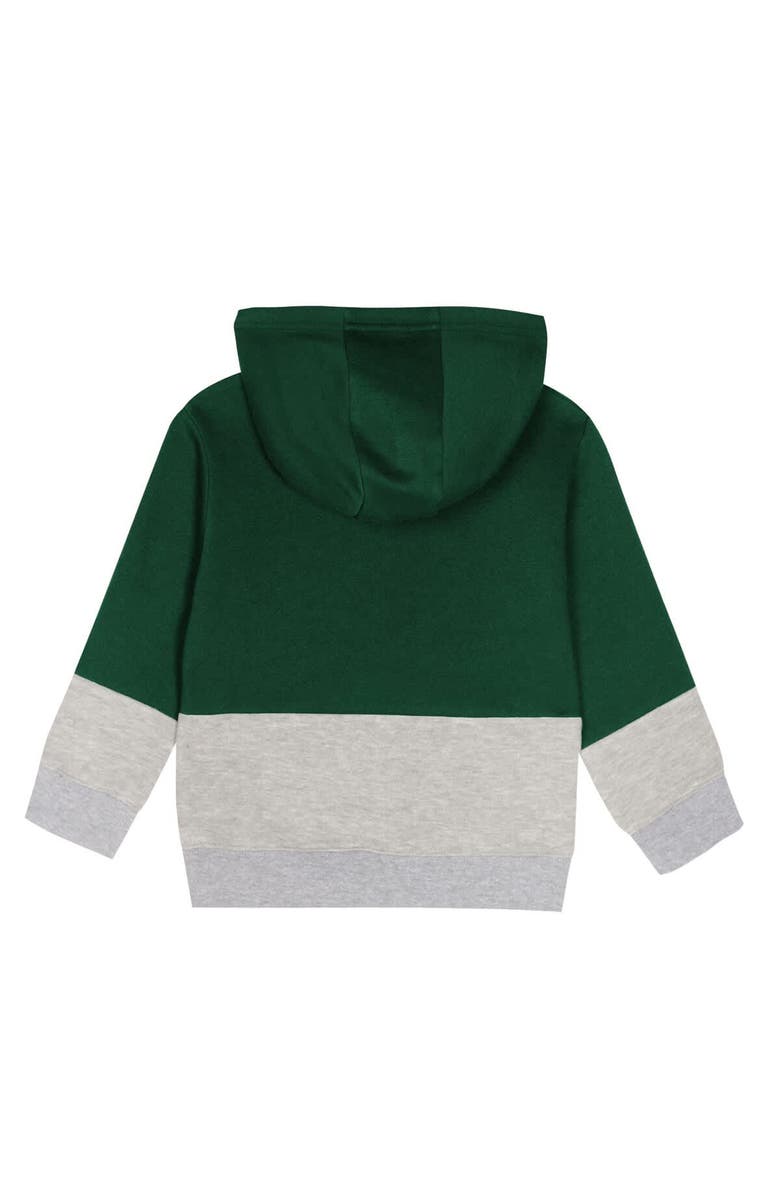 Outerstuff Toddler Outerstuff Green Green Bay Packers Lineman Fleece Hoodie & Pants Set, Alternate, color, Green