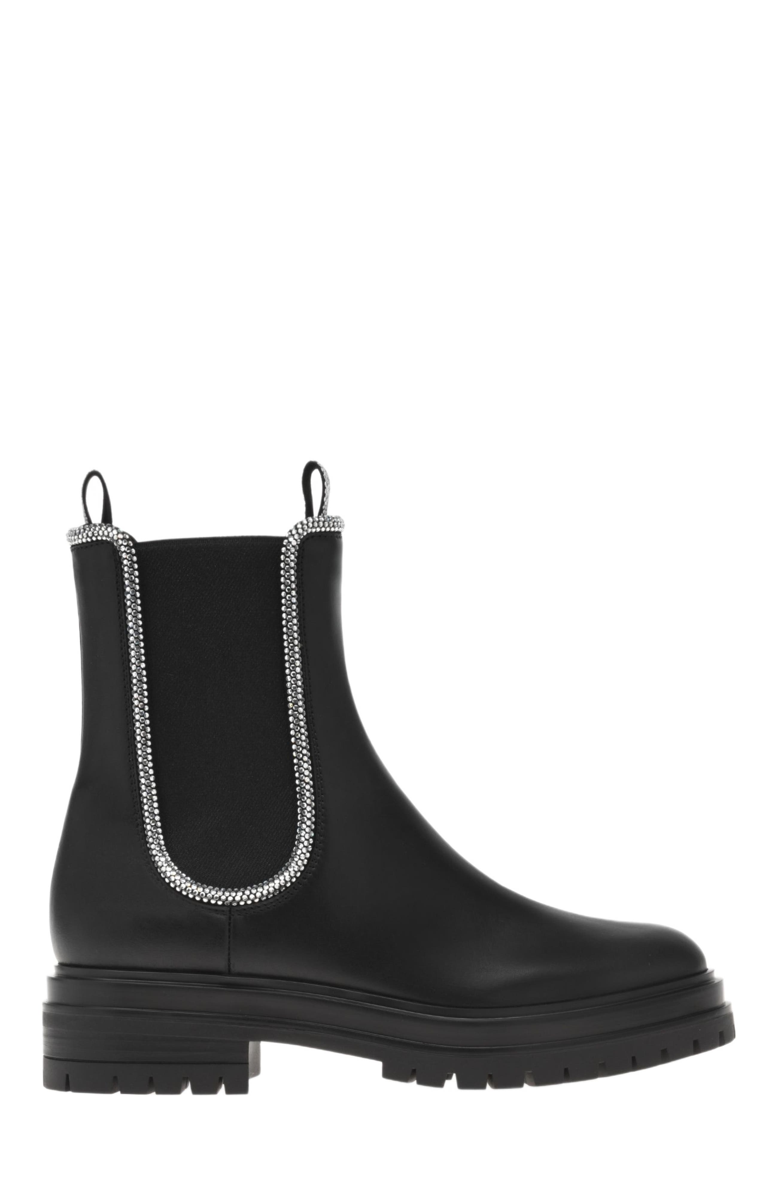 Gianvito Rossi Crystal Chester Bootie, Main, color, 