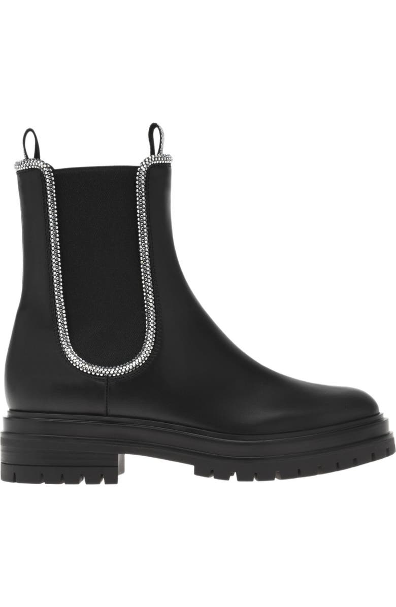 Gianvito Rossi Crystal Chester Bootie, Main, color,