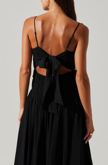Andrina Shirred Maxi Sundress