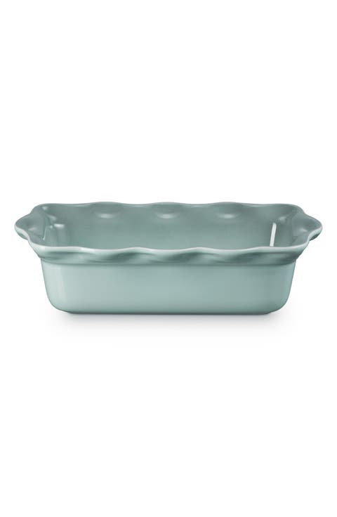 Heritage Stoneware 9-Inch Fluted Loaf Pan