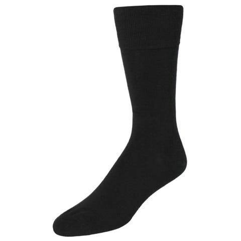 Santana Solid Colored Mid-Calf Merino Wool Socks (1 Pair)