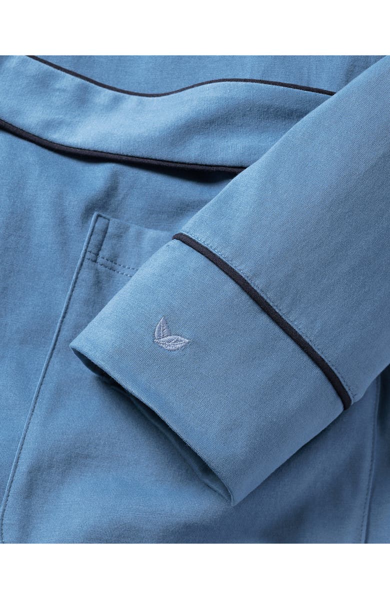 Petite Plume Women's Luxe Pima Cotton Robe, Alternate, color, 