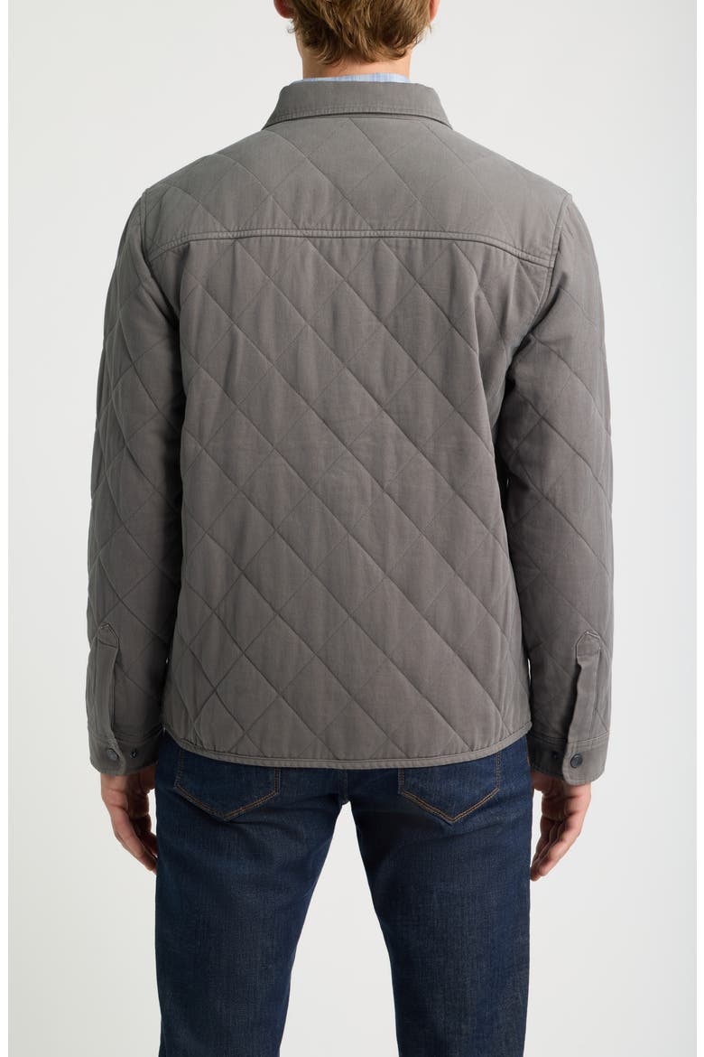 Chatham Quilted Cotton and Cashmere Shirt Jacket, Alternate, color, CITYSCAPE