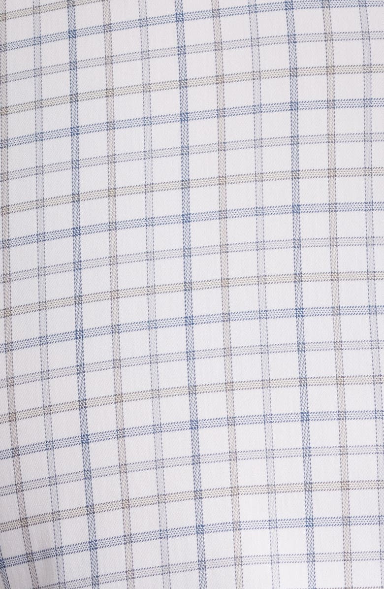 Peter Millar Hickory Check Performance Button-Down Shirt, Alternate, color,