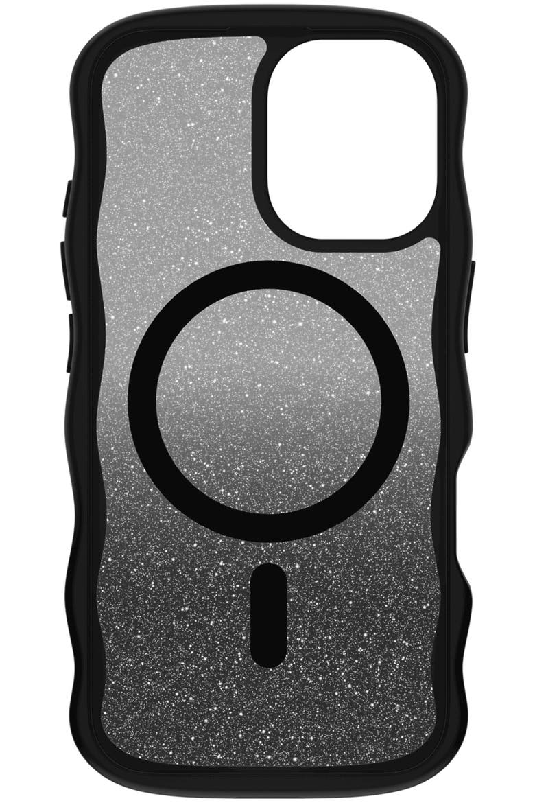 Wavy MagSafe Case for Apple iPhone 16, Alternate, color, Black