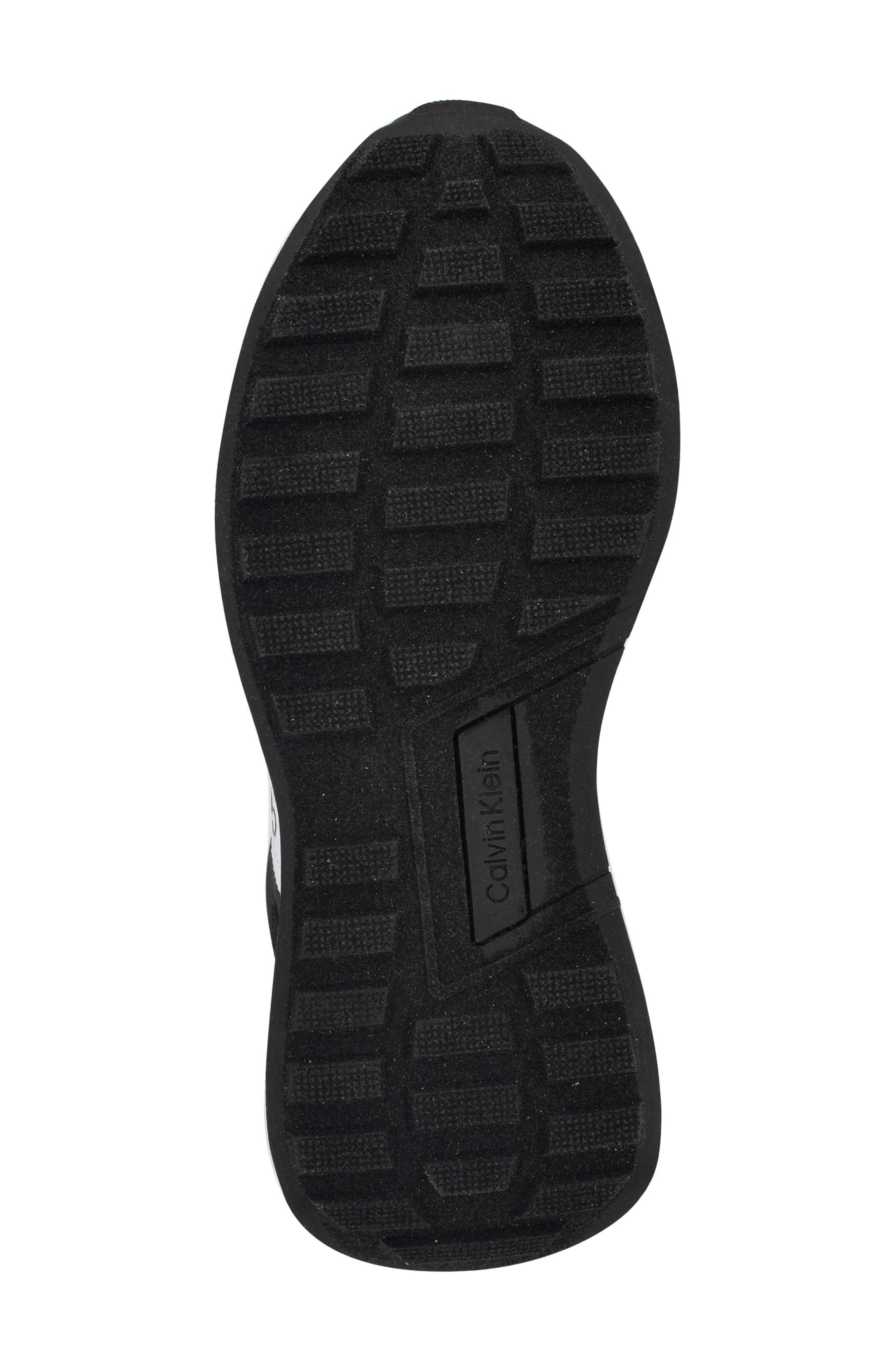 Calvin Klein Hallie Wedge Sneaker, Alternate, color, Black