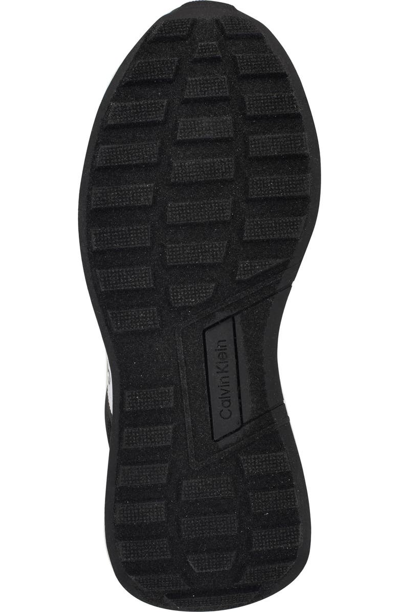 Calvin Klein Hallie Wedge Sneaker, Alternate, color, Black