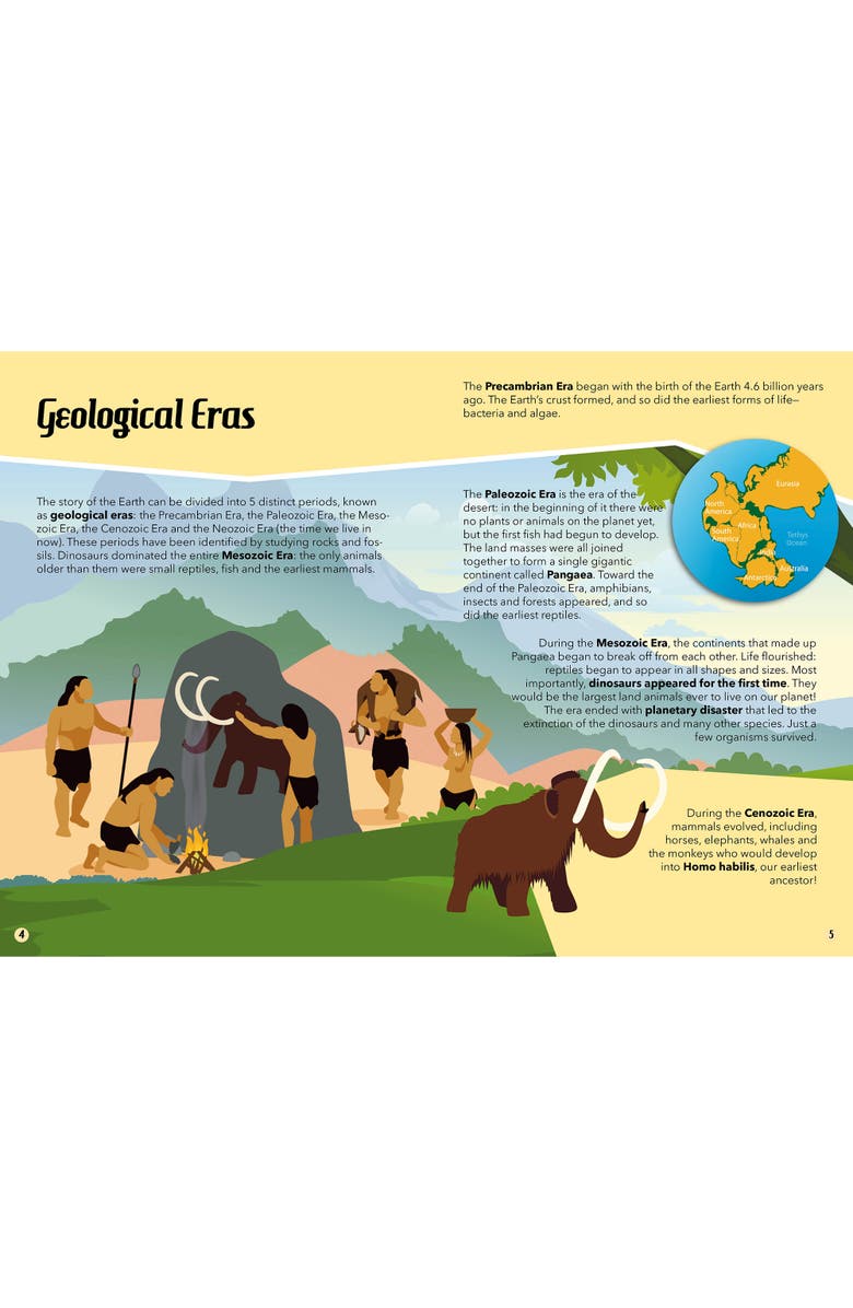 Sassi Travel, Learn and Explore Dinosaurs 205 Piece Puzzle, Alternate, color, Multicolored