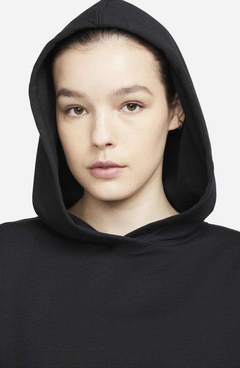 Nike Yoga Luxe Fleece Crop Hoodie, Alternate, color,