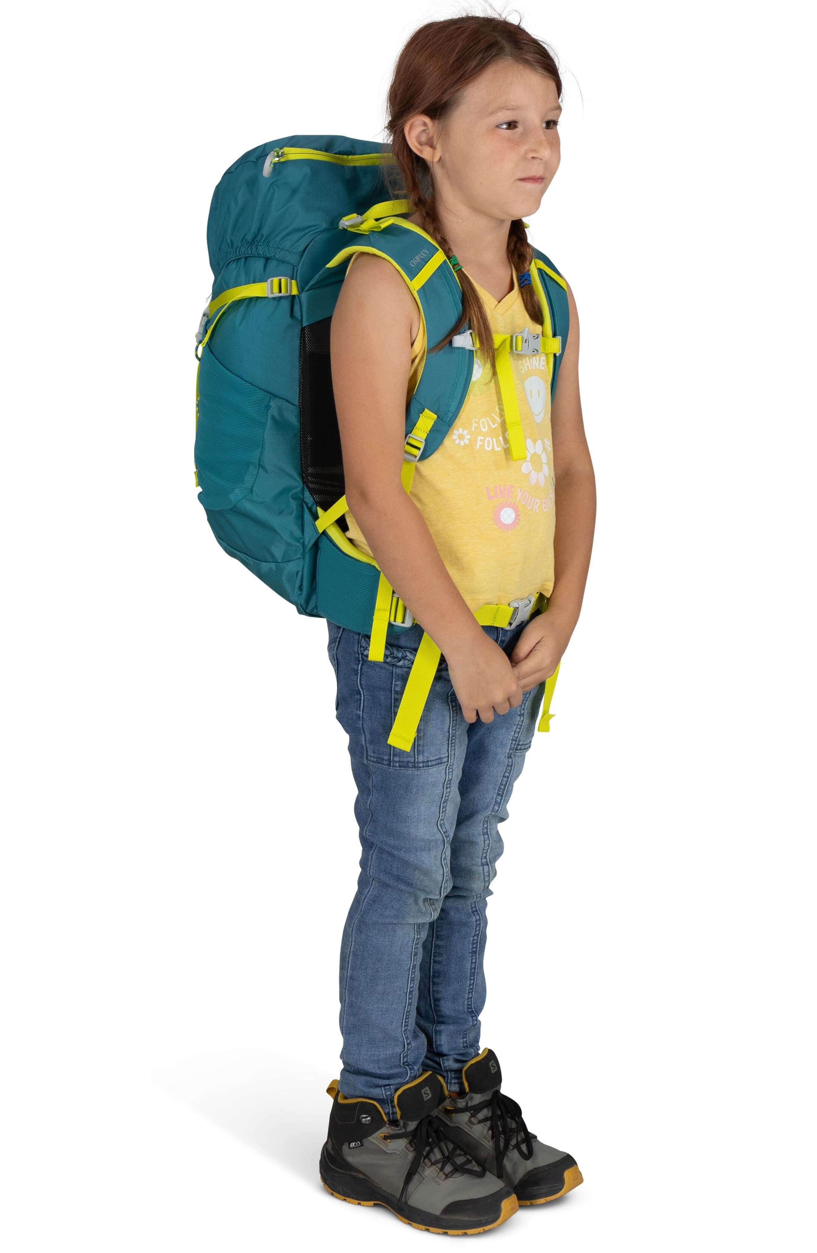 Kids' Jet 28-Liter Backpack, Alternate, color, BLUE SPIKEMOSS