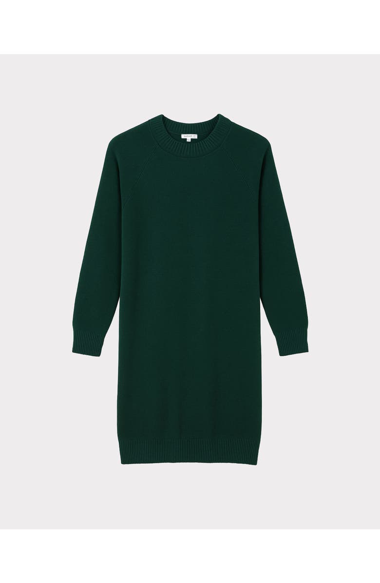 Kettlewell Crew Neck Knitted Dress, Alternate, color, Pine