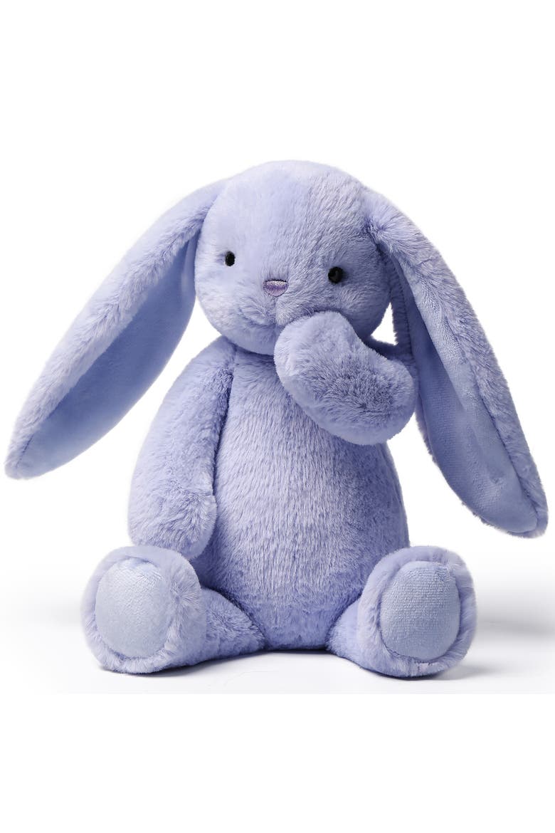 Iris Purple Smiling Rabbit 9.8in Plush, Alternate, color, Multicolored