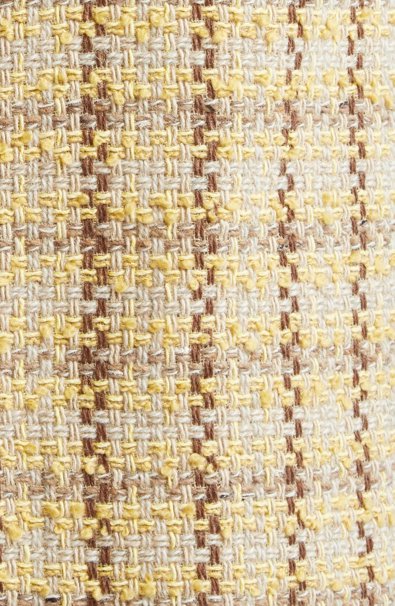 Lafayette 148 New York Plaid Tweed Pencil Skirt, Alternate, color, 