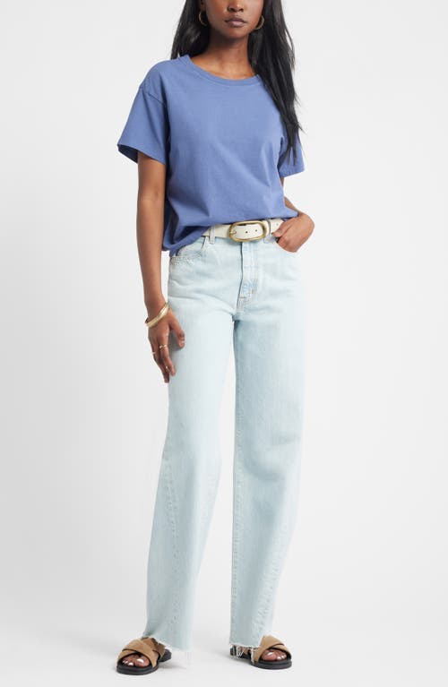 Treasure & Bond Favorite Cotton T-shirt In Blue