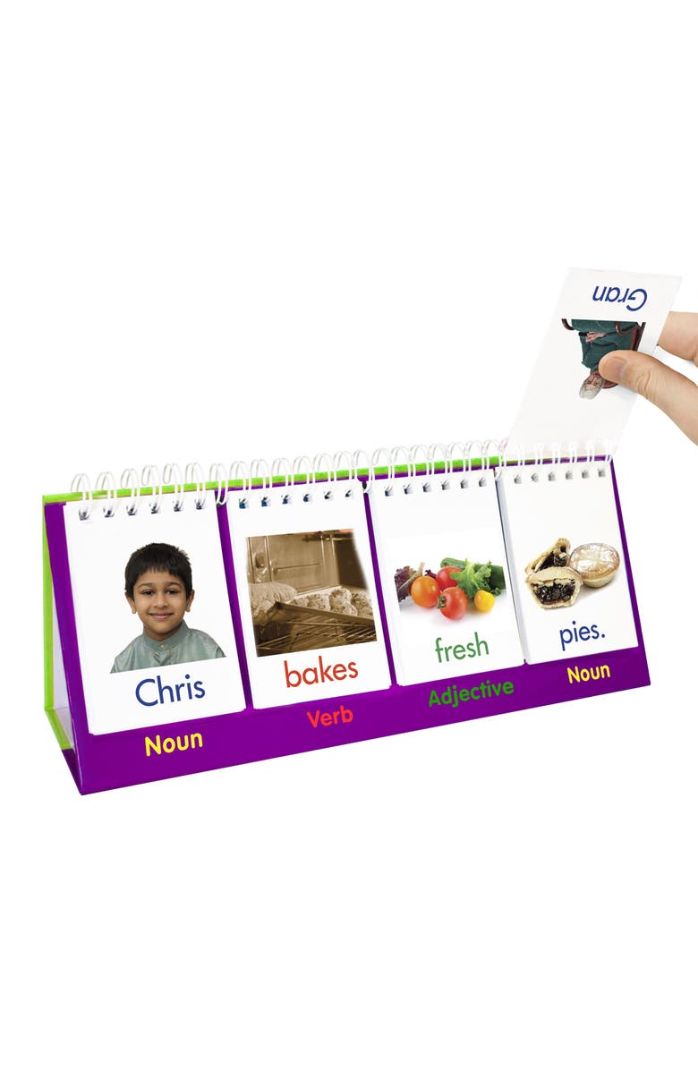 Junior Learning Sentence Flips Doublesided Flip Stand, Alternate, color, Multicolored